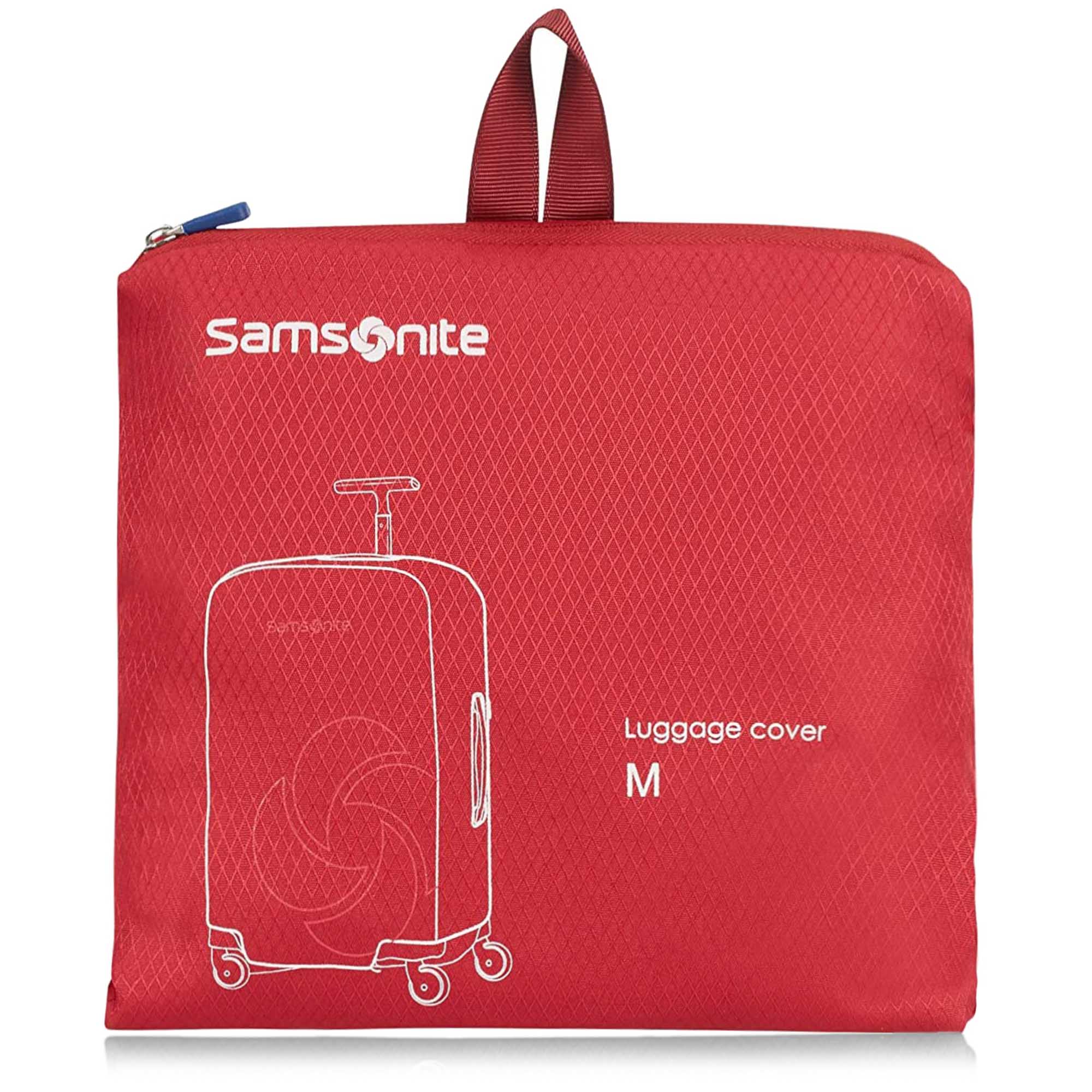 Samsonite Κάλυμμα Βαλίτσας Samsonite Foldable Luggage Cover Μedium 121224-1726 Red