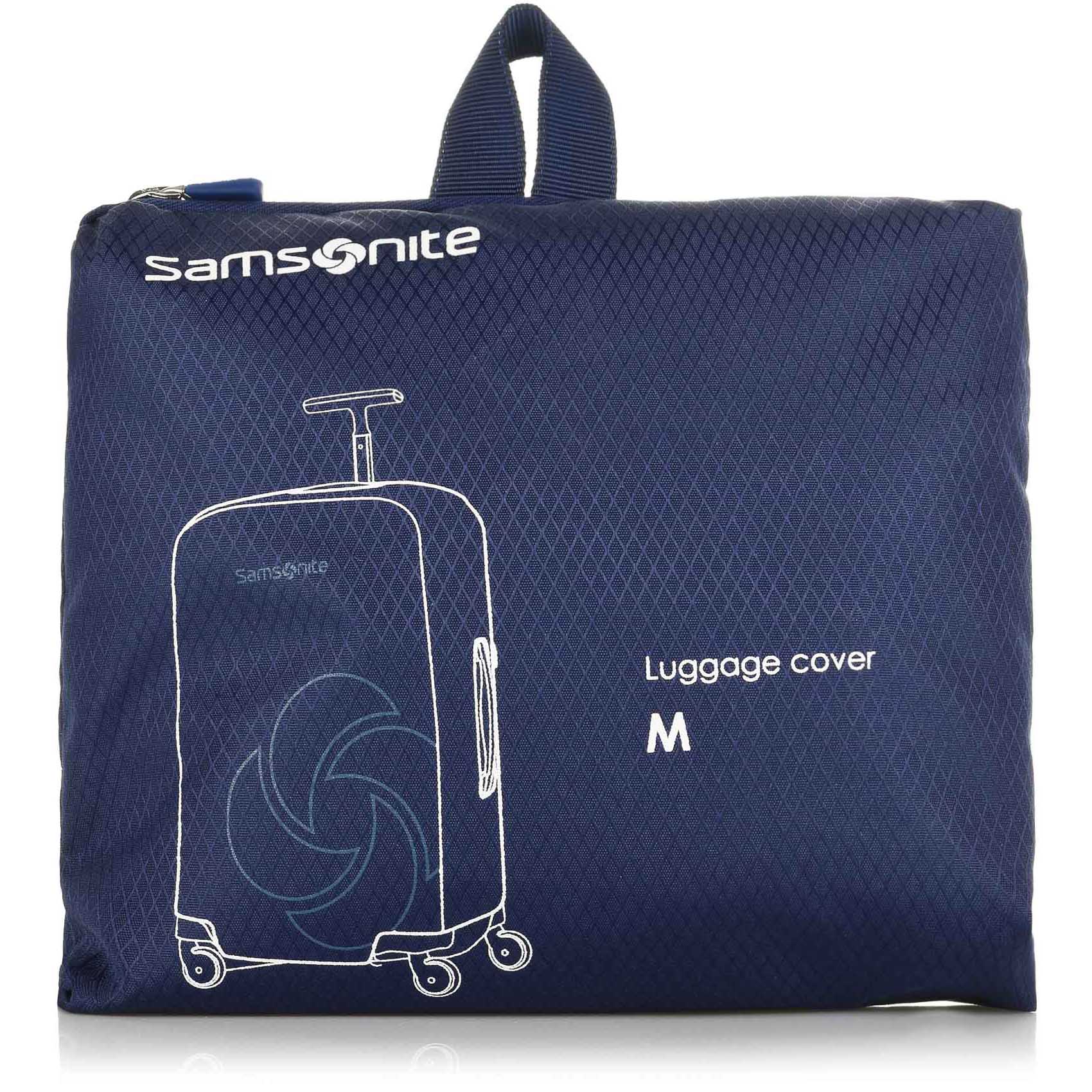 Samsonite Κάλυμμα Βαλίτσας Samsonite Foldable Luggage Cover Μedium 121224-1549 Midnight Blue