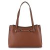 Τσάντα Ώμου Guess Camelia BG974223 Cognac