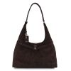 Suede Τσάντα Ώμου Guess Ella SG975401 Espesso 