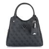 Τσάντα Tote-Χιαστί Guess Meridian II SG697405 Coal Logo 