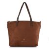 Suede Τσάντα Ώμου Beverly Hills Polo Club BH-4600 Cuoio