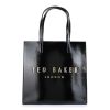 Τσάντα Ώμου Ted Baker Crinkon Crinkle Large Icon Bag 281641 Black