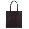 Τσάντα Ώμου-Χιαστί Ted Baker Iconica Webbing Small Icon S284883 Brn-Choc