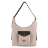 Suede Τσάντα Ώμου Lovely Leda Nomia 17LED-SU-61 Stone