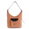 Suede Τσάντα Ώμου Lovely Leda Nomia 17LED-SU-10 Camel