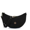Suede Τσάντα Ώμου Lovely Harmonia Nomia 17HR-SU-13 Black