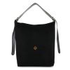 Suede Τσάντα Ώμου Lovely Cassia Nomia 17CAS-SU-13 Black