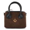 Suede Τσαντάκι Χειρός-Χιαστί Lovely Petra S Nomia 17PE-SSU-12 Brown
