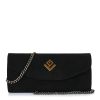 Suede Τσαντάκι Χιαστί-Χειρός Lovely Kea Large Nomia 17KEA-LSU-13 Black
