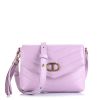Δερμάτινο Τσαντάκι Χιαστί Twinset Dreamy Small 241TB7341 Lilac