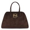 Suede Tote Τσάντα Just Cavalli 81RA4BB3 ZSE74 772