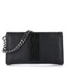 Δερμάτινο Τσαντάκι Χειρός Elena Athanasiou City Girl Clutch Black