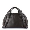 Δερμάτινη Tote Τσάντα Elena Athanasiou Hug Leather Large Brown