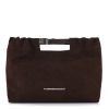 Τσάντα Ώμου-Χειρός Christina Malle Brown Suede Daily Bag