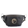 Τσάντα Μέσης Christina Malle Black Straw Street Bag