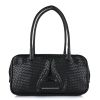 Τσάντα Ώμου Christina Malle Black Pattern Studio Bag