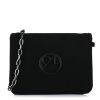 Τσαντάκι Χειρός Christina Malle Woman Black Suede
