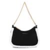 Χειροποίητο Τσαντάκι Ώμου-Χιαστί Sorena Valentina Suede Black SBCC-0093-0001
