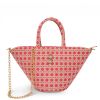 Χειροποίητη Tote Τσάντα Sorena Coralina Mini Basket SBKS-0068-0023