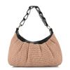 Δερμάτινη Τσάντα Ώμου-Χιαστί Novelle Atelier 260032 Natural/Black