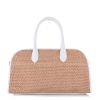 Δερμάτινη Tote Τσάντα Novelle Atelier 710037 Natural/Bianco