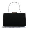 Αμπιγιέ Βελουτέ Τσαντάκι Χειρός-Χιαστί Brandbags 003 Black
