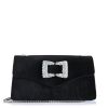 Αμπιγιέ Βελουτέ Τσαντάκι Menbur 85807 0001 Black
