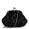 Αμπιγιέ Clutch Τσαντάκι Με Πούλιες Menbur BMB45 01 Black