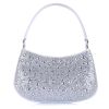 Αμπιγιέ Τσαντάκι Με Στρας Ivone IV0043 Silver