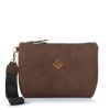 Suede Τσαντάκι-Νεσεσέρ Lovely Nomia 17N-SU-12 Brown