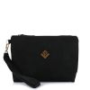Suede Τσαντάκι Χειρός-Νεσεσέρ Lovely Nomia 17N-SU-13 Black