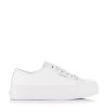 Δερμάτινα Sneakers Calvin Klein Vulc Flatform Lace Up YW0YW01932 YAJ