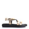 Δερμάτινα Σανδάλια Wonders AB-1402 Oro