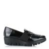 Δερμάτινα Λουστρίνι Μοκασίνια Wonders Ottavio C-33321 Negro