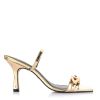 Δερμάτινα Mules Carrano 321087/Cab06 Gold