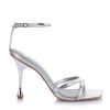 Δερμάτινα Πέδιλα Carrano 804001/MET01 Silver