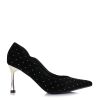 Γόβες Βελουτέ Menbur BM740 01 Black