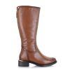 Δερμάτινες Μπότες Carmela 162642 Camel