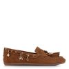 Suede Δερμάτινα Loafers Carmela 164147 Camel
