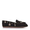 Suede Δερμάτινα Loafers Carmela 164147 Marron