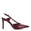 Slingback Λουστρίνι Γόβες Unveil 2384 Μπορντώ