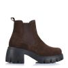 Δερμάτινα Suede Μποτάκια Unveil 2525 Καφέ