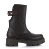 Δερμάτινα Μποτάκια So Chic Karis 2000-03 Dark Brown