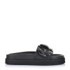Δερμάτινα Σανδάλια So Chic Soleil 3504-01 Black