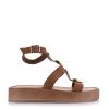 Suede Δερμάτινα Σανδάλια So Chic Luna 15217-24 Tan