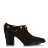 Suede Δερμάτινα Ankle Iris TATY106 Καφέ