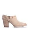 Suede Δερμάτινα Mules Iris TATY106 Μπεζ
