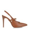 Γόβες Slingback Utopia U25-608 Tan Suave