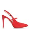 Γόβες Slingback Utopia U25-608 Red Suave